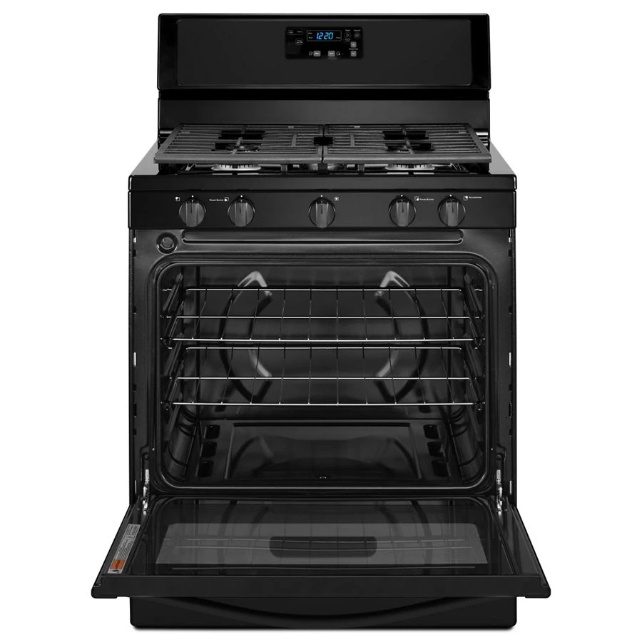 Whirlpool® 5.1 Cu. Ft. Freestanding 5-Burner Gas Stove WFG505M0BB