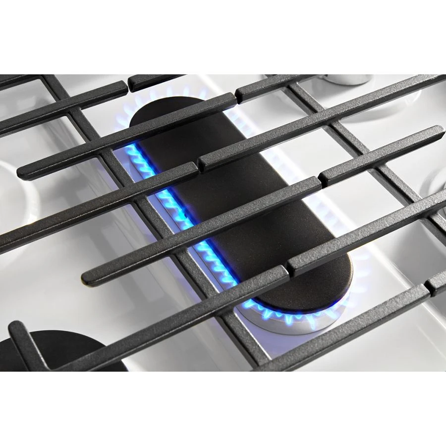 5.1 Cu. Ft. Freestanding Gas Range with Edge to Edge Cooktop WFG505M0MW