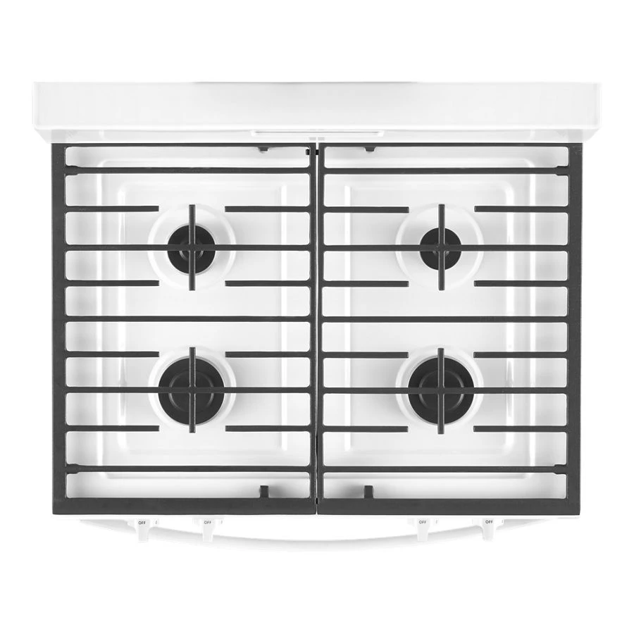 5.0 cu. ft. Whirlpool® gas range with SpeedHeat™ burner WFG515S0JW