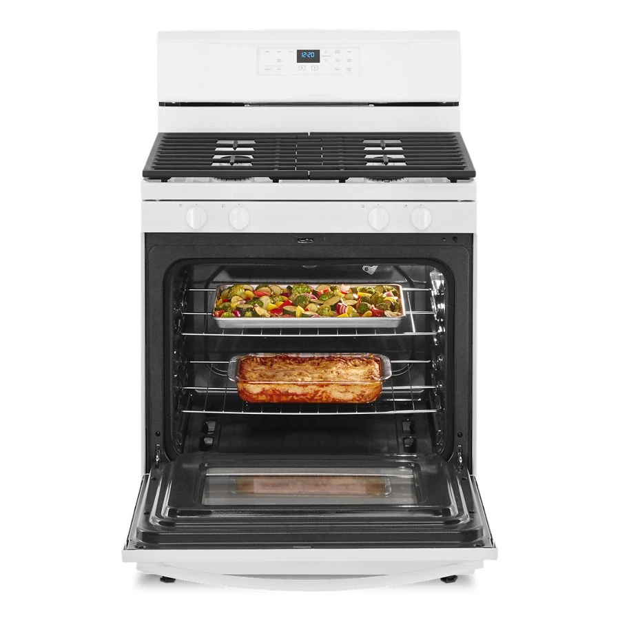 5.0 Cu. Ft. Freestanding Gas Range with Storage Drawer WFG515S0MW