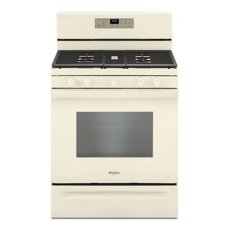 Whirlpool 5.0 cu. ft. Gas Range with Center Oval Burner Biscuit WFG525S0JT Picture 1