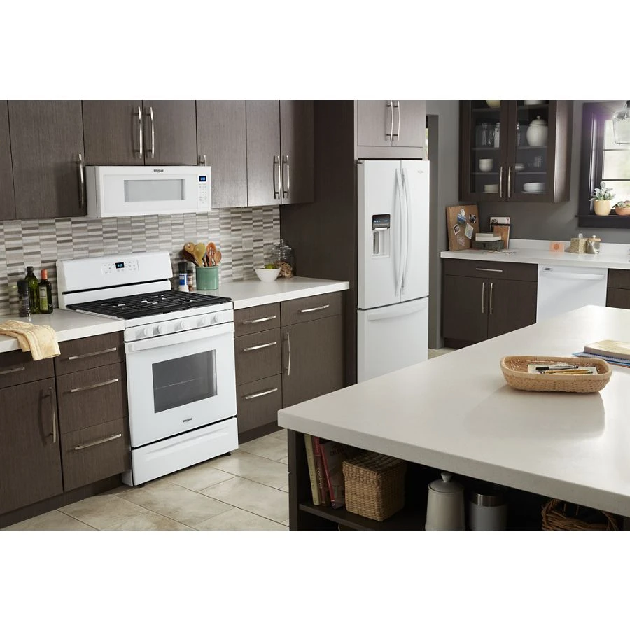 5.0 cu. ft. Gas Range with Center Oval Burner WFG525S0JW