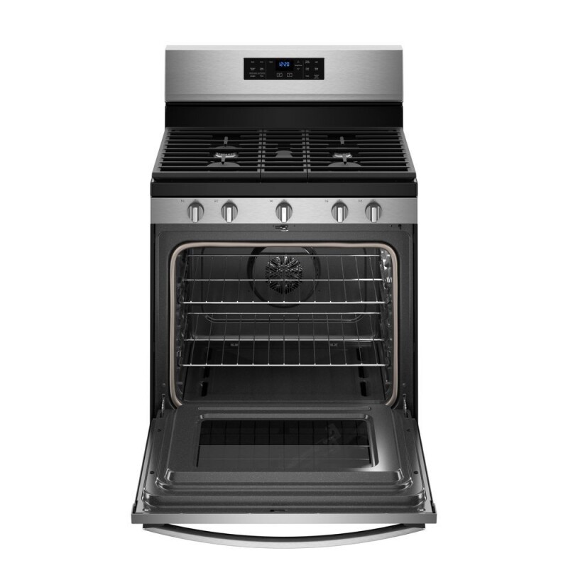 Whirlpool 5.0 cu. ft.gas convection oven with Frozen Bake technology Fingerprint Resistant Stainless Steel WFG550S0HZ Picture 1