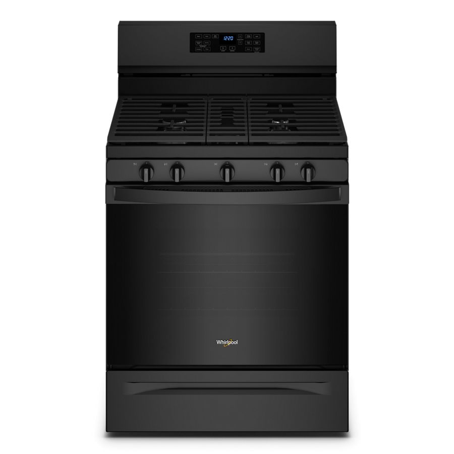 Whirlpool 5.0 Cu. Ft. Whirlpool® Gas 5-in-1 Air Fry Oven Black WFG550S0LB Picture 1
