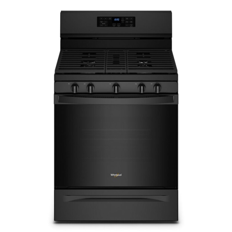 Whirlpool 5.0 Cu. Ft. Whirlpool® Gas 5-in-1 Air Fry Oven Black WFG550S0LB Picture 1