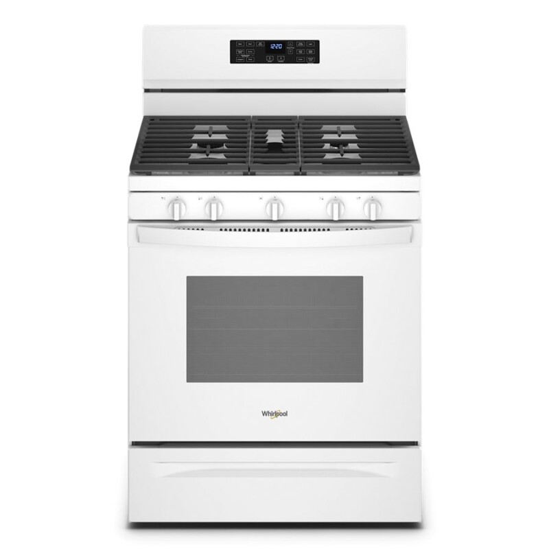 Whirlpool 5.0 Cu. Ft. Whirlpool® Gas 5-in-1 Air Fry Oven White WFG550S0LW Picture 1