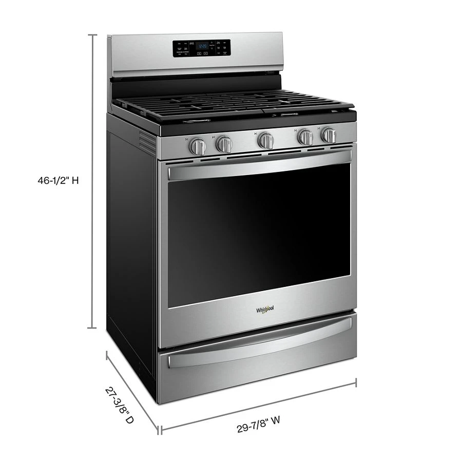 5.8 cu. ft. Freestanding Gas Range with Frozen Bake™ Technology WFG775H0HZ