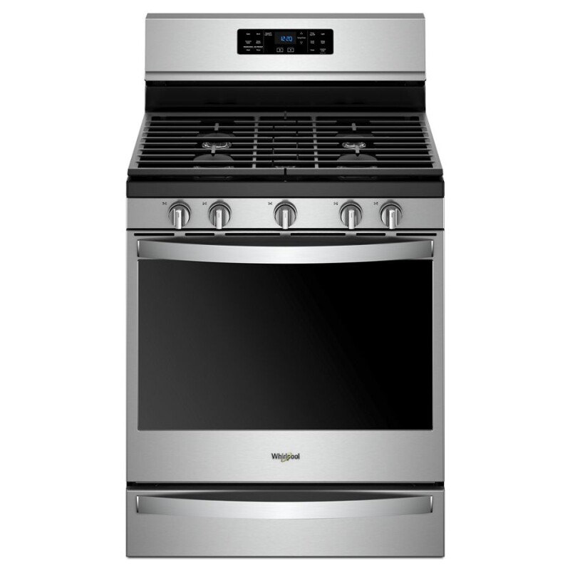 Whirlpool 5.8 cu. ft. Freestanding Gas Range with Frozen Bake™ Technology Fingerprint Resistant Stainless Steel WFG775H0HZ Picture 1