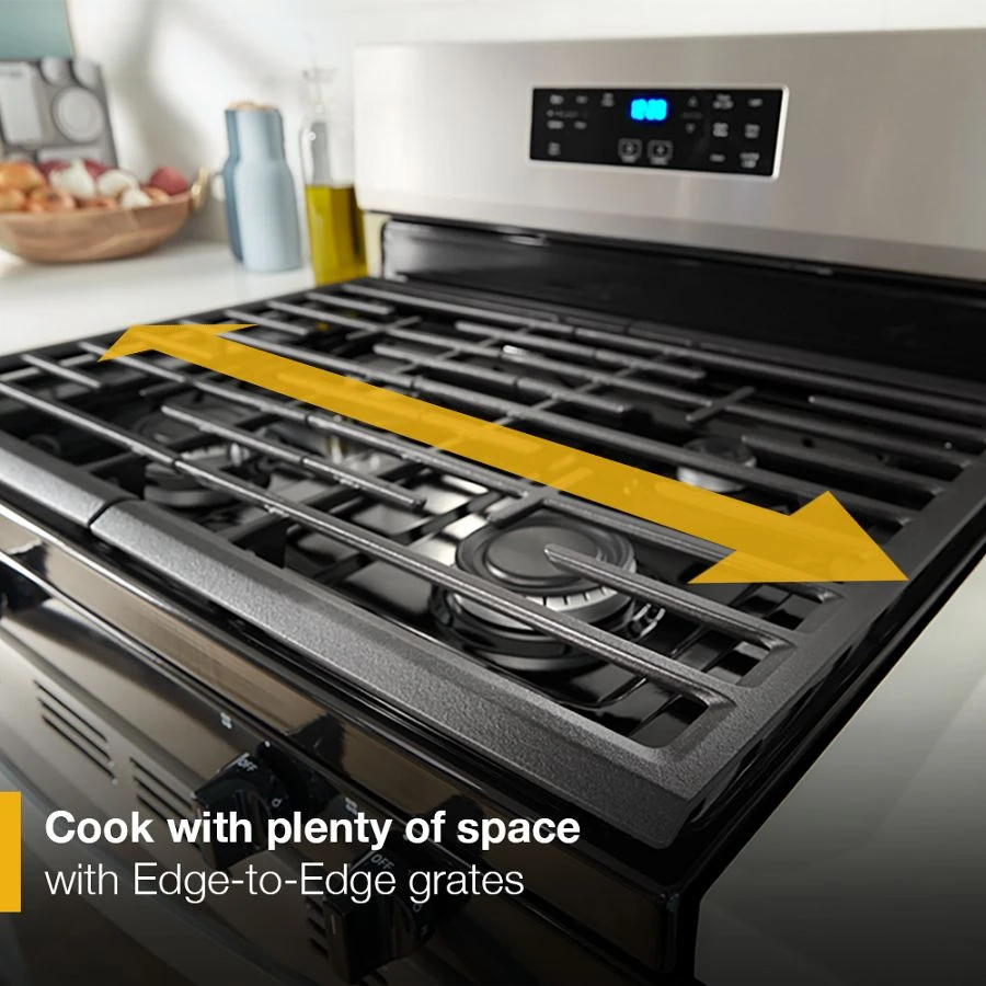 30-inch Self Clean Gas Range with No Preheat Mode WFGS3530RW