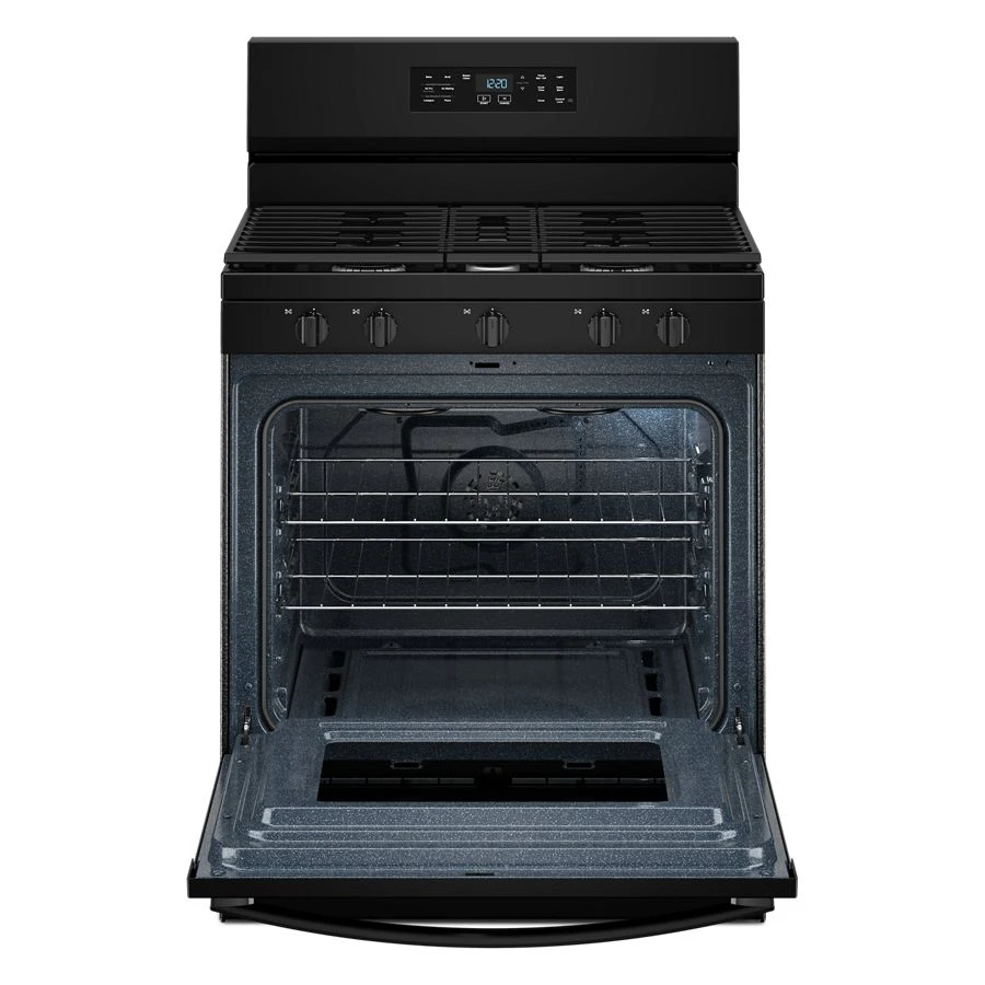 30-inch Gas Range with Air Cooking Technology and Steam Clean WFGS4530SB