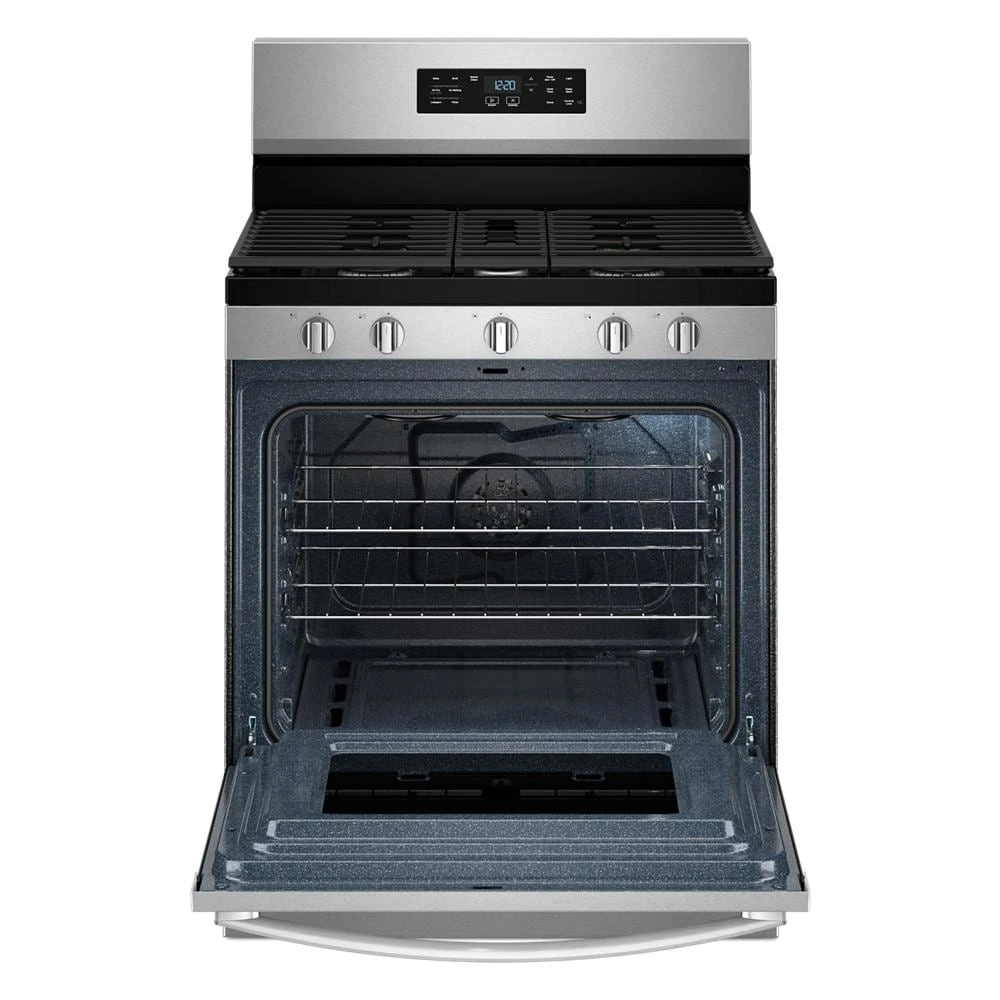 30-inch Gas Range with Air Cooking Technology and Steam Clean WFGS4530SS