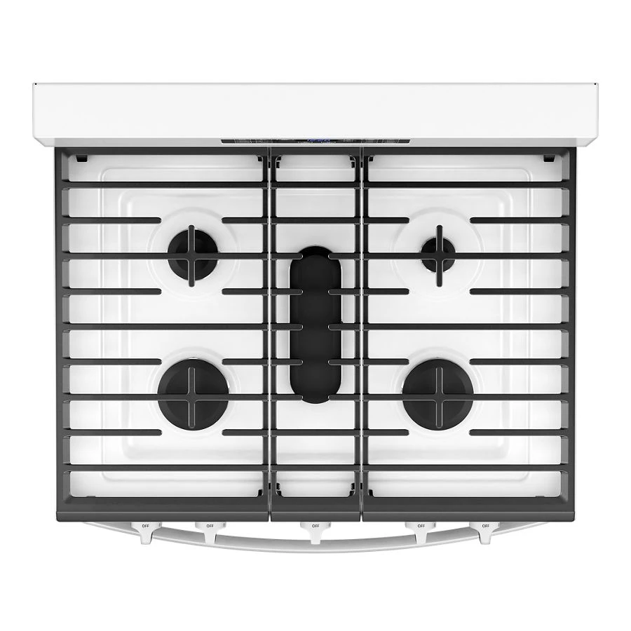 30-inch Gas Range with Air Cooking Technology and Steam Clean WFGS4530SW