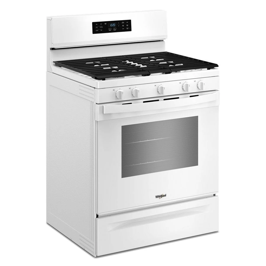 30-inch Gas Range with Air Cooking Technology and Steam Clean WFGS4530SW