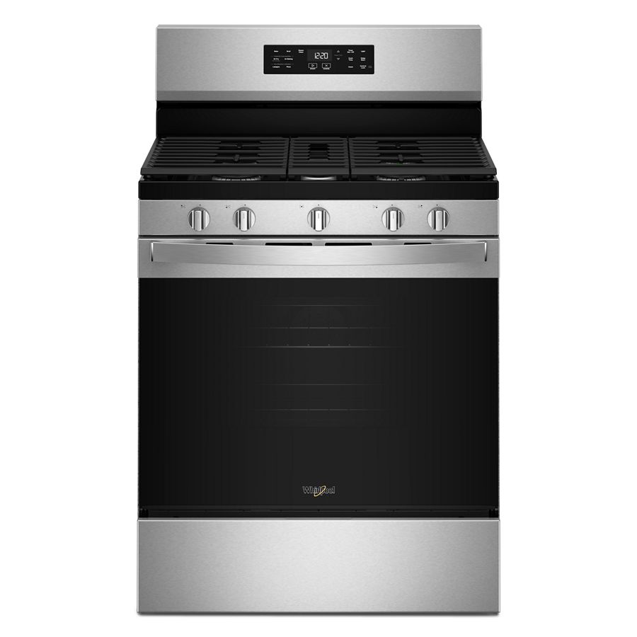 Whirlpool 30-inch Gas Range with Air Cooking Technology and Steam Clean - Thumbnail 3