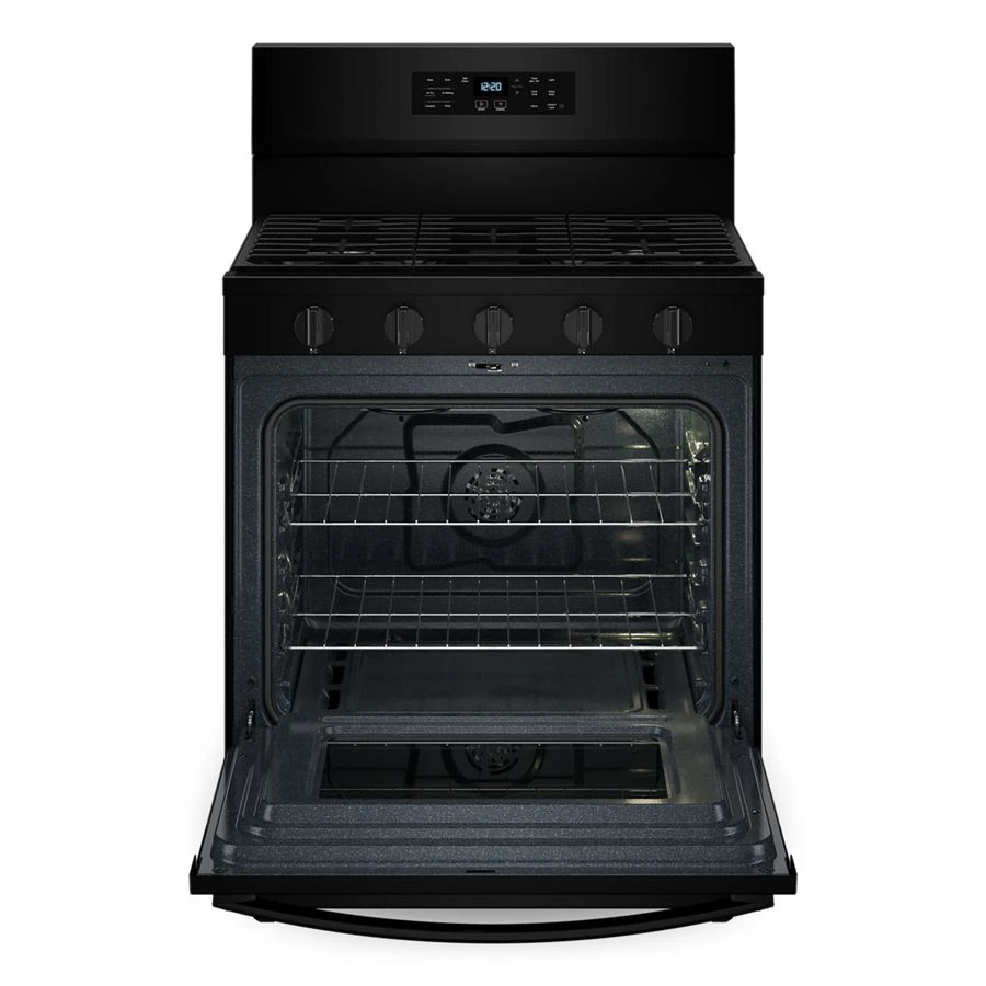 30-inch Gas Range with Air Cooking Technology, No Preheat Air Fry and Air Baking and Self Clean WFGS5030RB