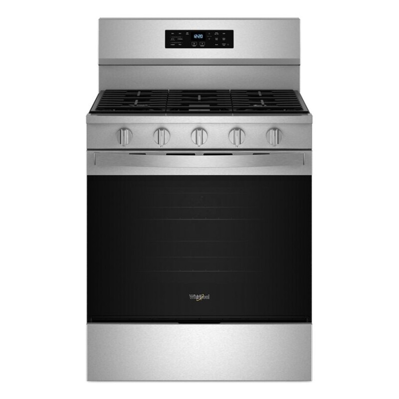 Whirlpool 30-inch Gas Range with Air Cooking Technology, No Preheat Air Fry and Air Baking and Self Clean Stainless Steel WFGS5030RS Picture 1