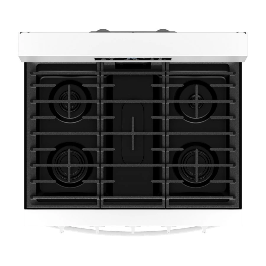 30-inch Gas Range with Air Cooking Technology, No Preheat Air Fry and Air Baking and Self Clean WFGS5030RW