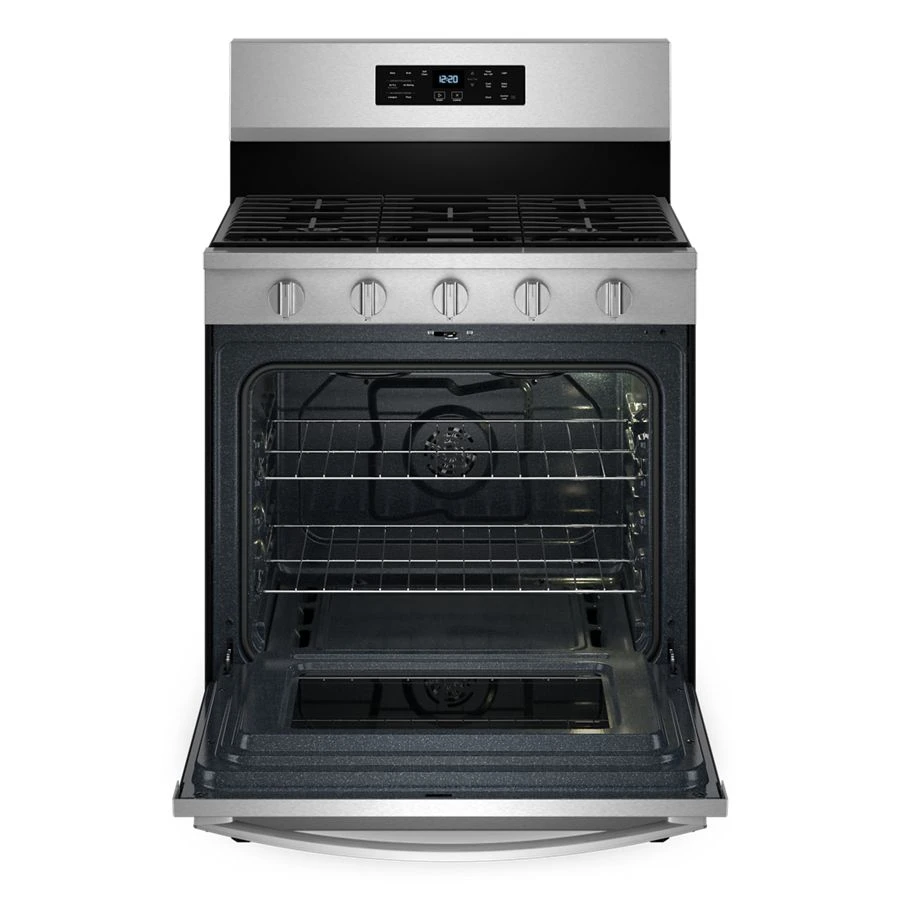 30-inch Gas Range with Air Cooking Technology, No Preheat Air Fry and Air Baking and Self Clean WFGS5030RZ