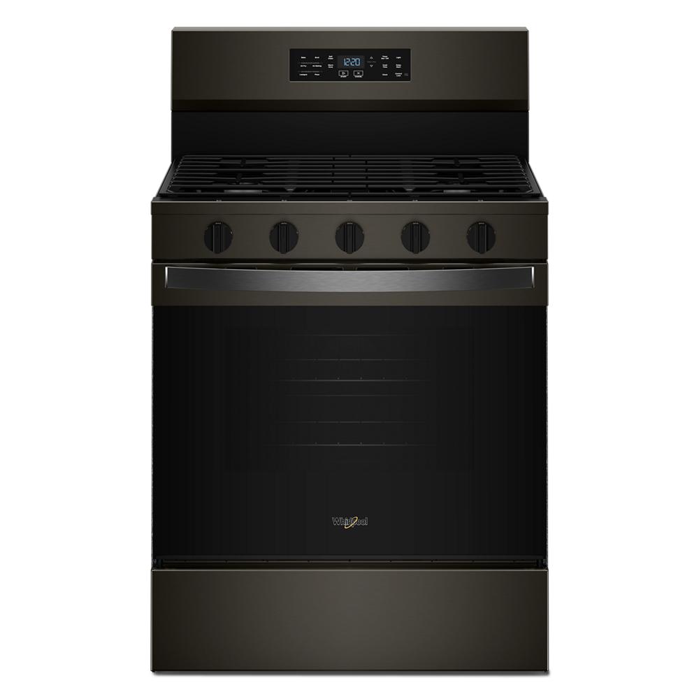 Whirlpool 30-inch Gas Range with Air Cooking Technology and Steam Clean - Thumbnail 4