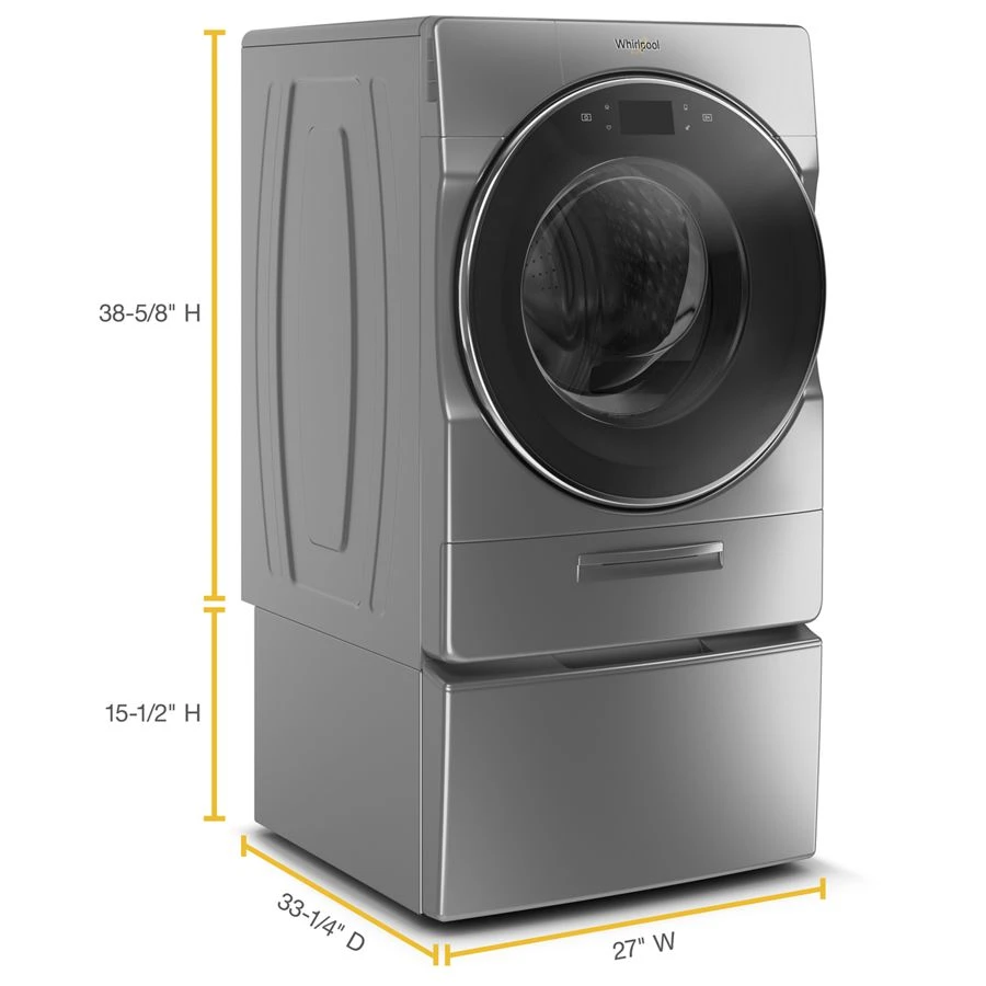 15.5" Pedestal for Front Load Washer and Dryer with Storage WFP2715HC