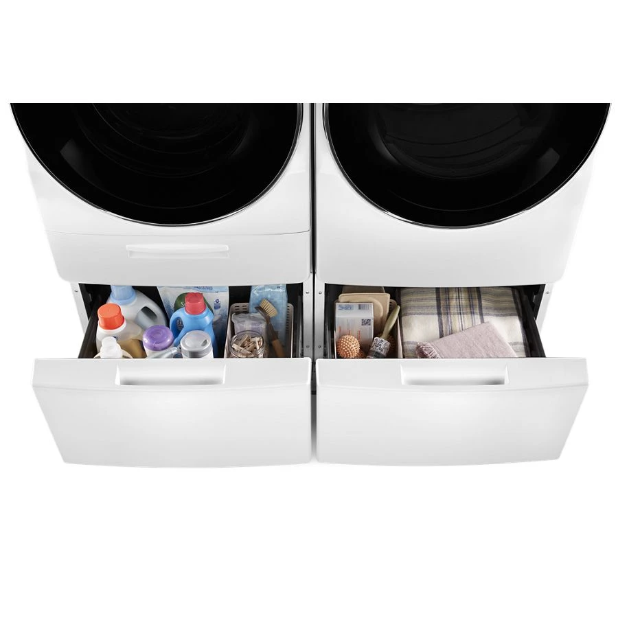 15.5" Pedestal for Front Load Washer and Dryer with Storage WFP2715HW