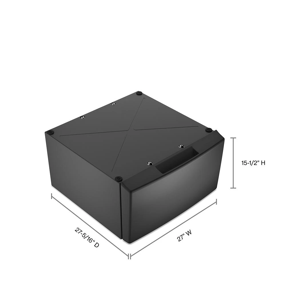 15.5" Pedestal for Front Load Washer and Dryer with Storage WFP2715RU