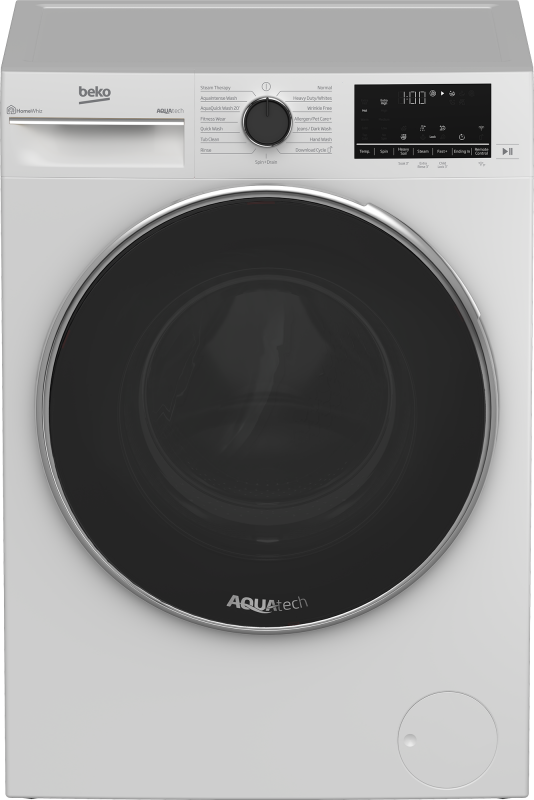 Beko 24" Front Load Washer - Washers White WFTV10733XC Picture 1