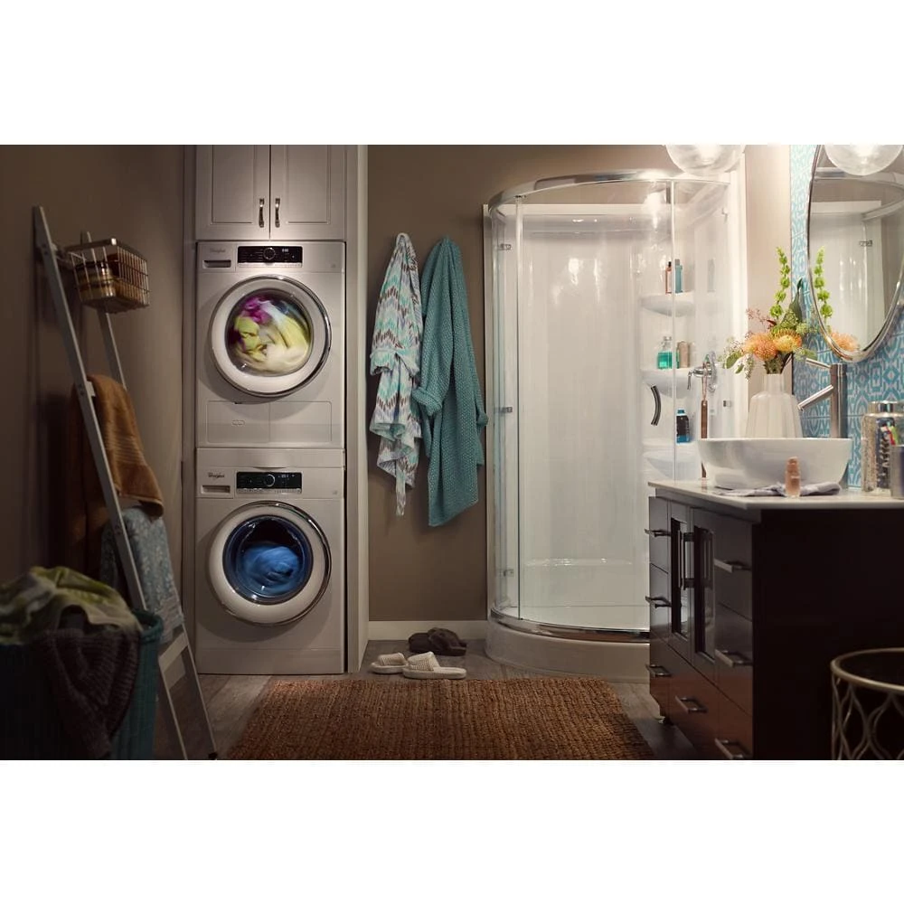 2.3 cu. ft. 24" Compact Washer with Detergent Dosing Aid option WFW5090JW