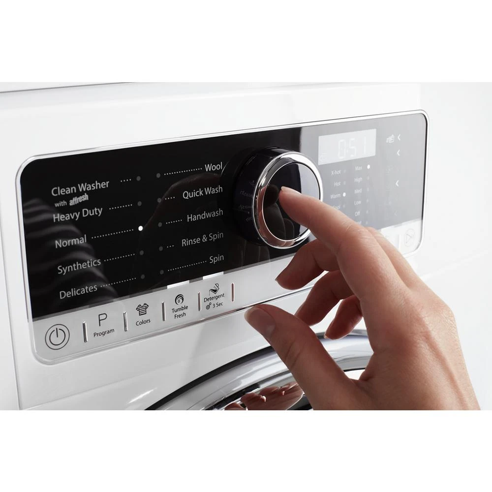 2.3 cu. ft. 24" Compact Washer with Detergent Dosing Aid option WFW5090JW