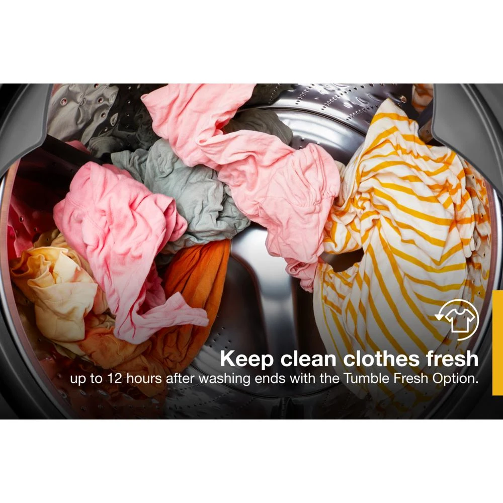 4.5 Cu. Ft. Front Load Washer with Quick Wash Cycle WFW5605MC