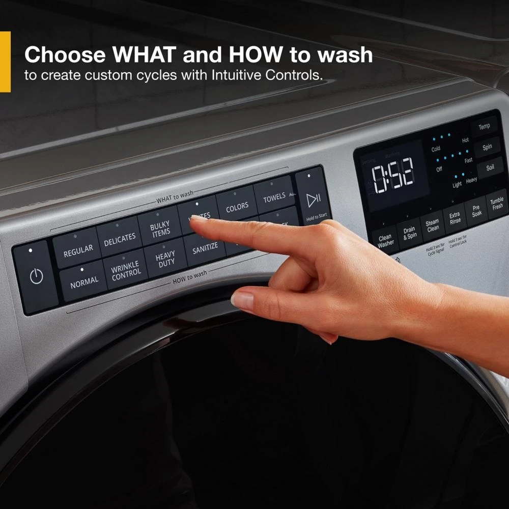 4.5 Cu. Ft. Front Load Washer with Quick Wash Cycle WFW5605MC