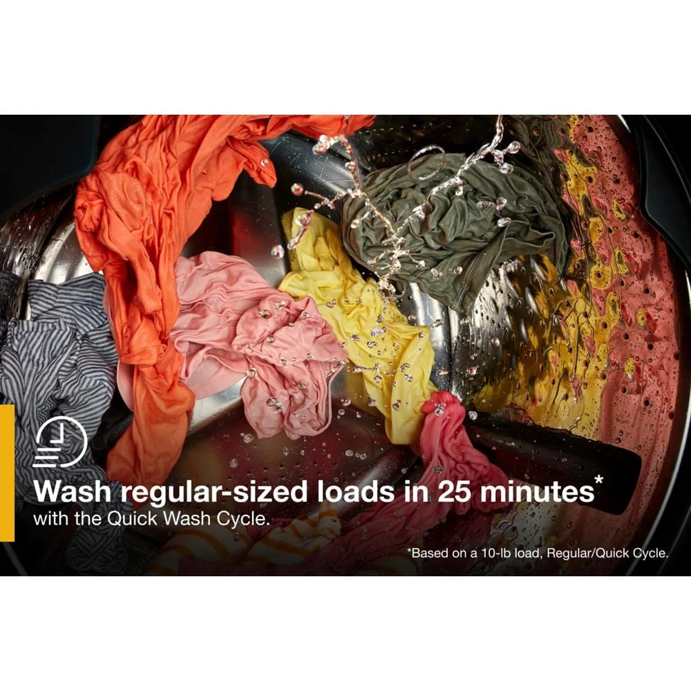 4.5 Cu. Ft. Front Load Washer with Quick Wash Cycle WFW5605MC