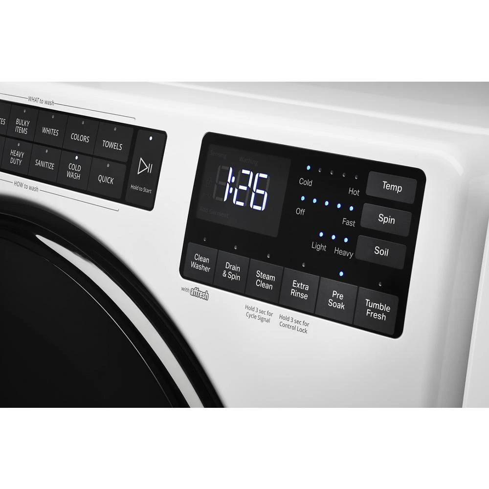 4.5 Cu. Ft. Front Load Washer with Quick Wash Cycle WFW5605MW