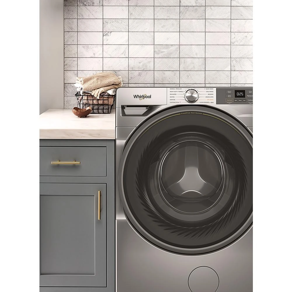 4.5 cu. ft. Smart Front Load ENERGY STAR® Washer with FreshFlow™ Vent System WFW5720RR