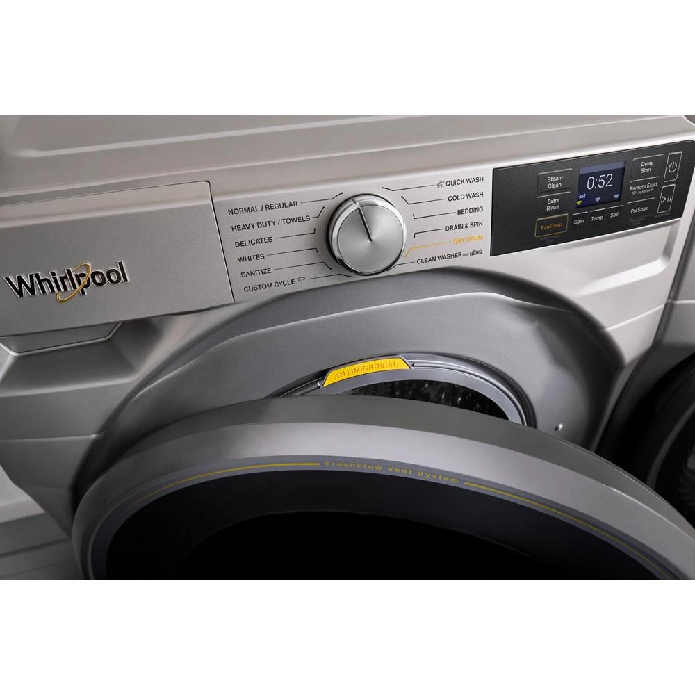 4.5 cu. ft. Smart Front Load ENERGY STAR® Washer with FreshFlow™ Vent System WFW5720RR