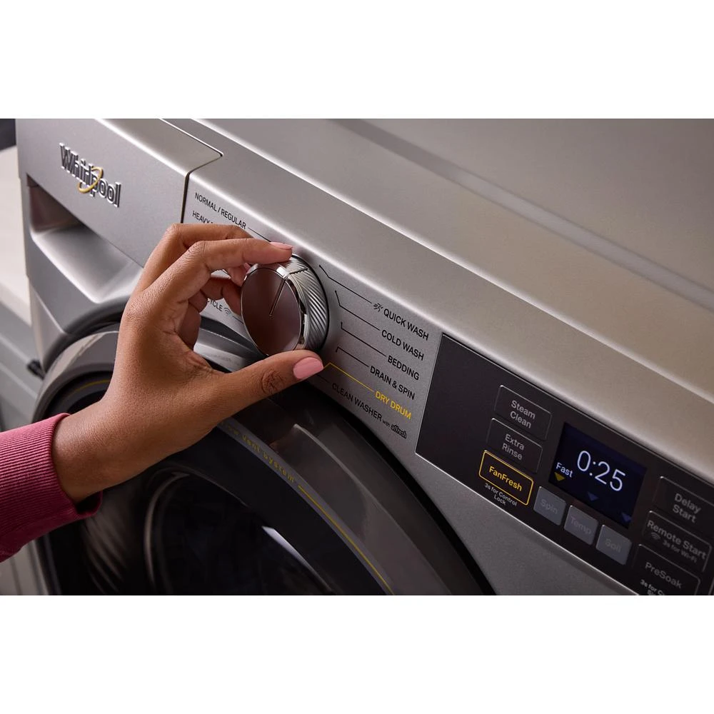 4.5 cu. ft. Smart Front Load ENERGY STAR® Washer with FreshFlow™ Vent System WFW5720RR