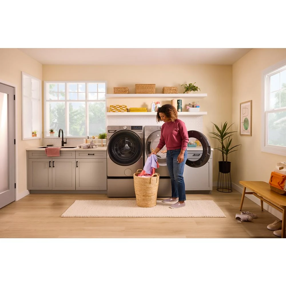 4.5 cu. ft. Smart Front Load ENERGY STAR® Washer with FreshFlow™ Vent System WFW5720RR