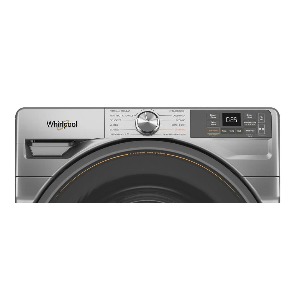 4.5 cu. ft. Smart Front Load ENERGY STAR® Washer with FreshFlow™ Vent System WFW5720RR