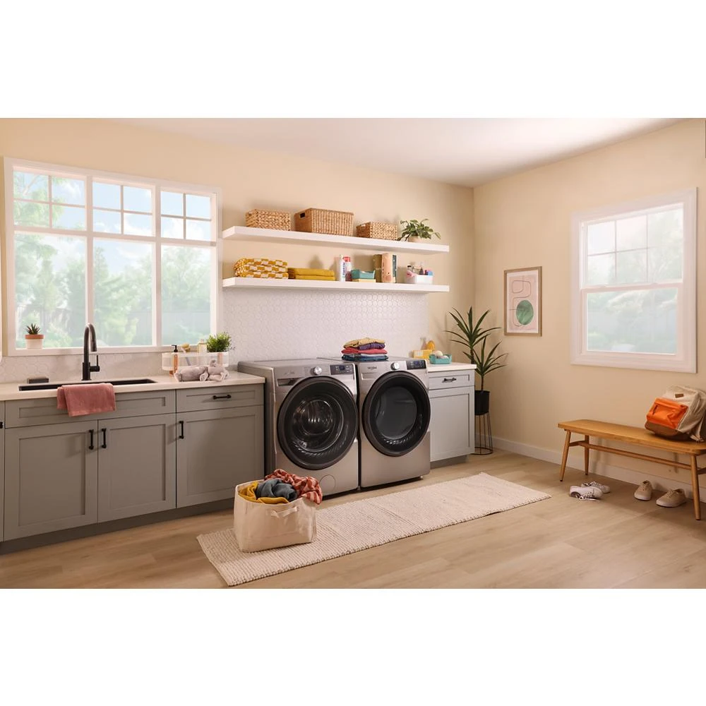 4.5 cu. ft. Smart Front Load ENERGY STAR® Washer with FreshFlow™ Vent System WFW5720RR