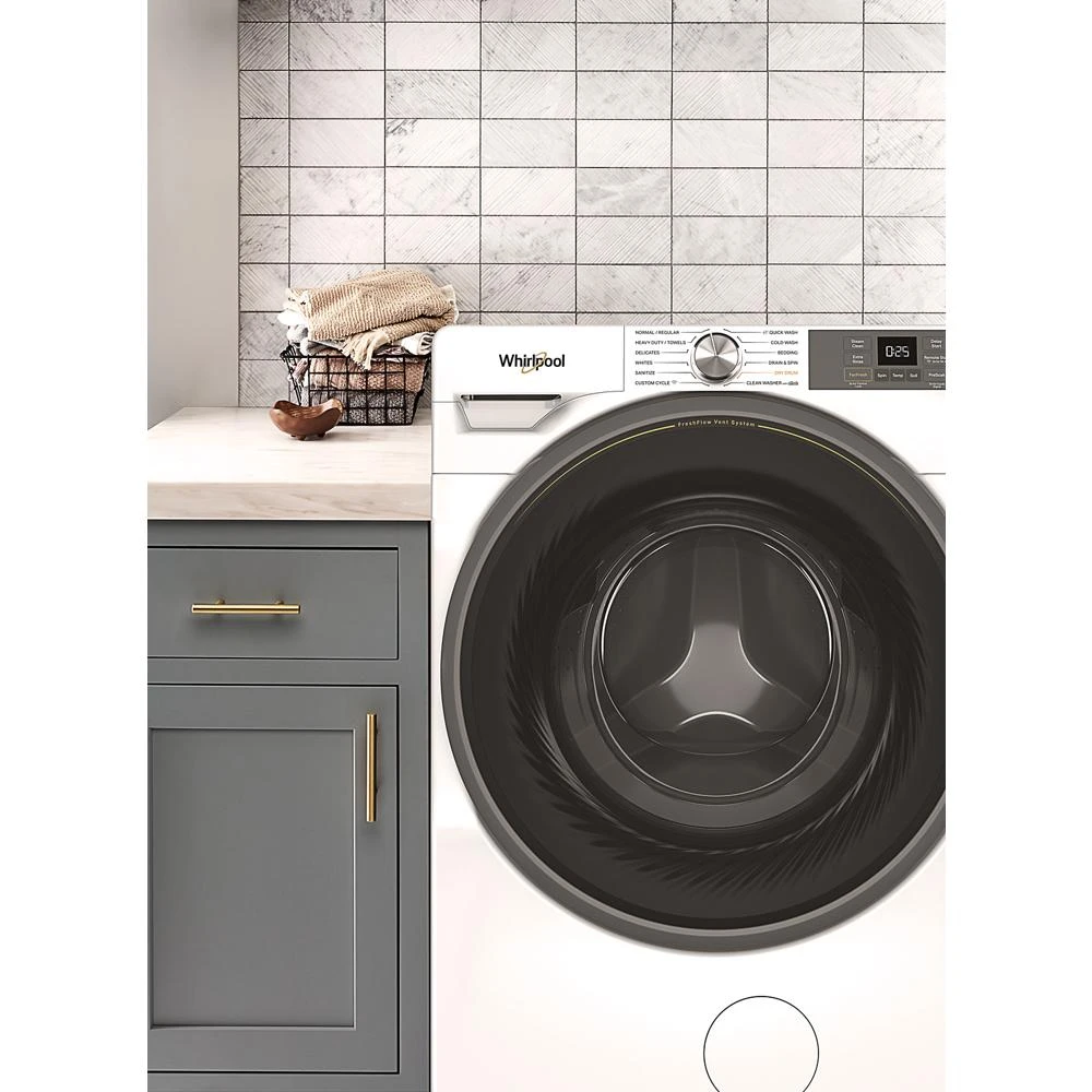 4.5 cu. ft. Smart Front Load ENERGY STAR® Washer with FreshFlow™ Vent System WFW5720RW