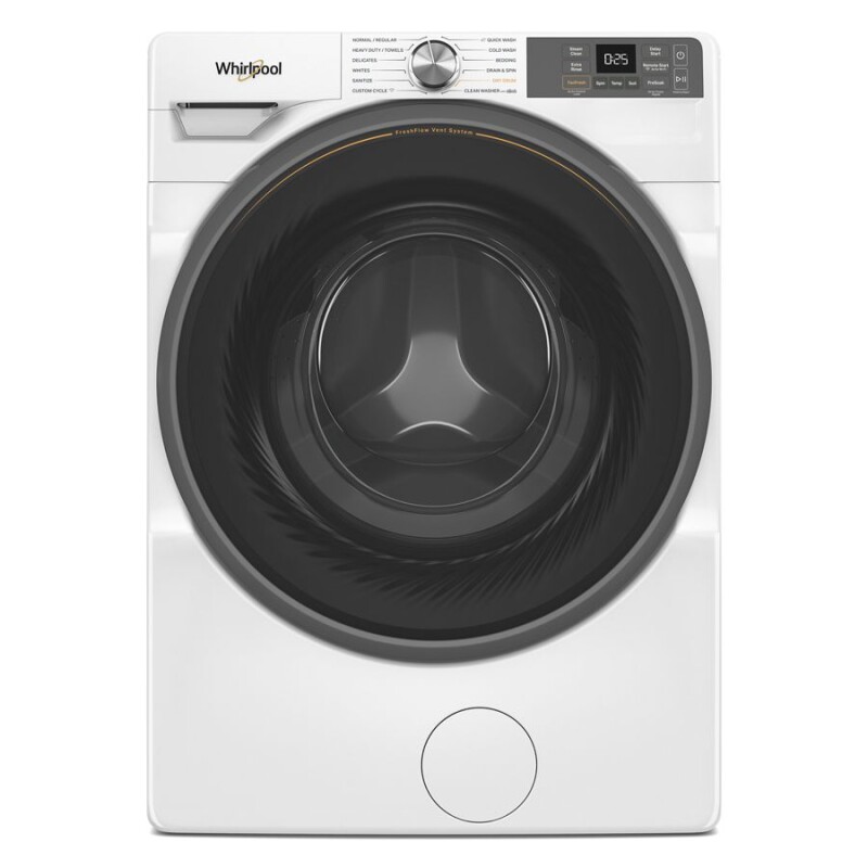 Whirlpool 4.5 cu. ft. Smart Front Load ENERGY STAR® Washer with FreshFlow™ Vent System White WFW5720RW Picture 1