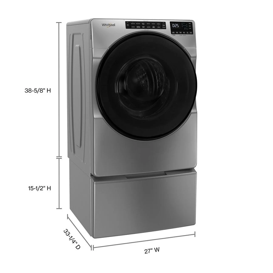 5.0 Cu. Ft. Front Load Washer with Quick Wash Cycle WFW6605MC