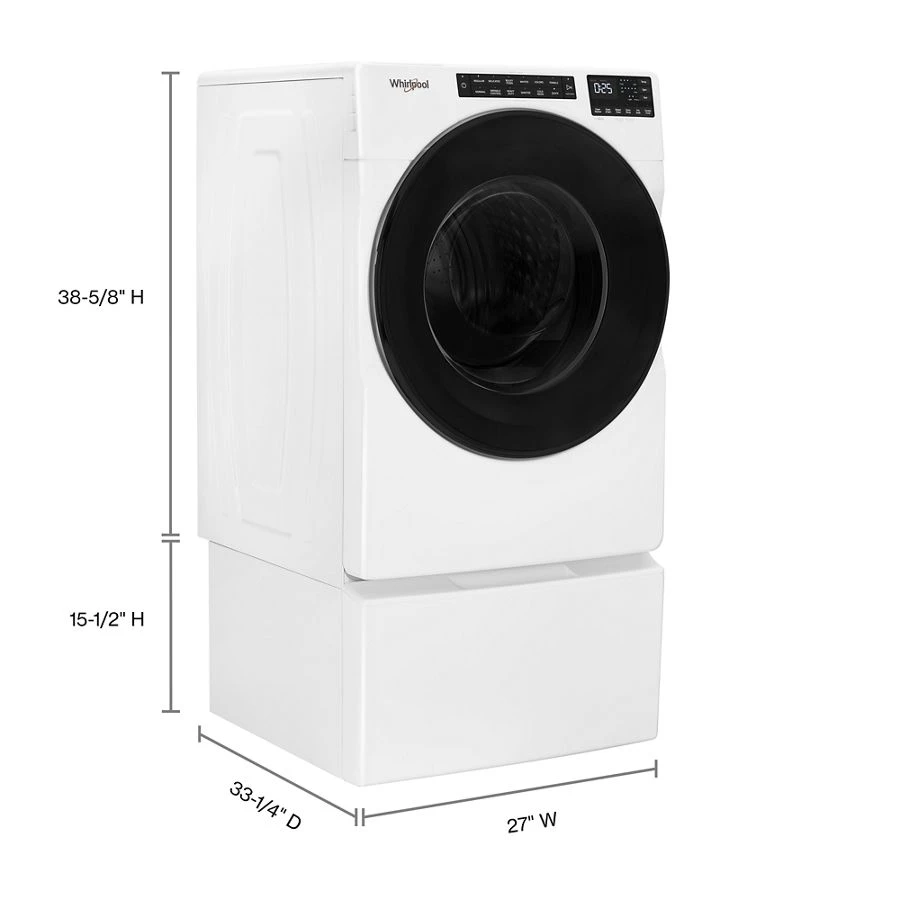 5.0 Cu. Ft. Front Load Washer with Quick Wash Cycle WFW6605MW