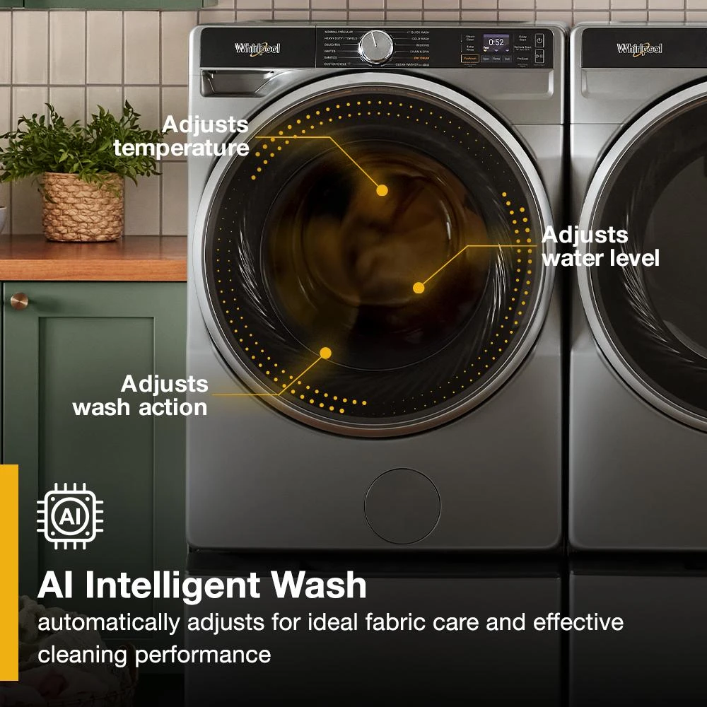 5.0 cu. ft. Smart Front Load ENERGY STAR® Washer with the FreshFlow™ Vent System WFW6720RR