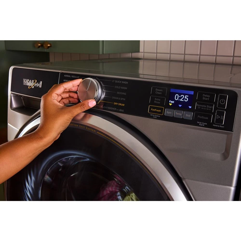 5.0 cu. ft. Smart Front Load ENERGY STAR® Washer with the FreshFlow™ Vent System WFW6720RU
