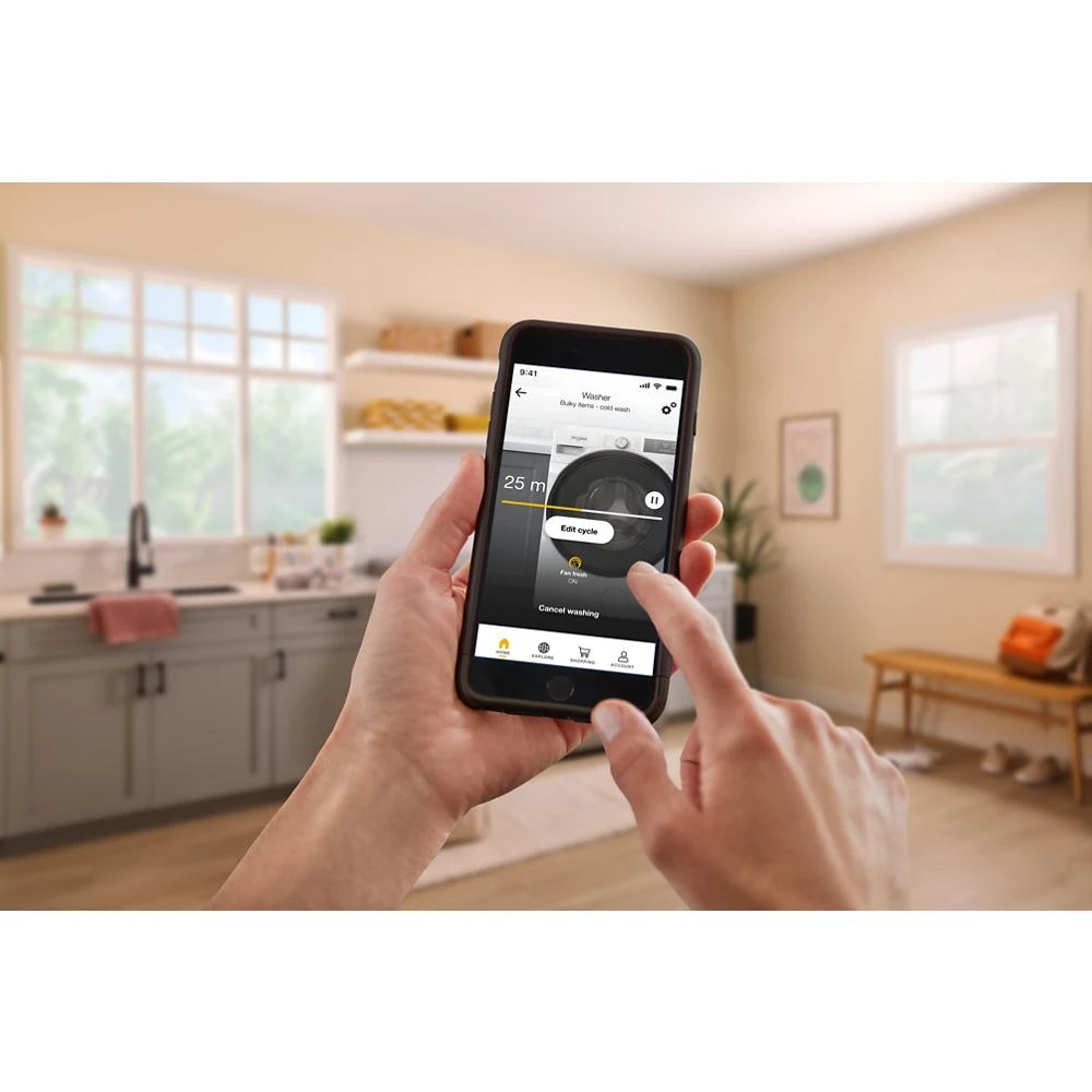 5.0 cu. ft. Smart Front Load ENERGY STAR® Washer with the FreshFlow™ Vent System WFW6720RW