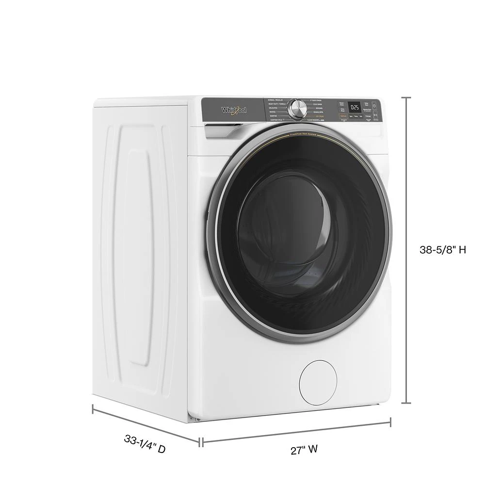 5.0 cu. ft. Smart Front Load ENERGY STAR® Washer with the FreshFlow™ Vent System WFW6720RW