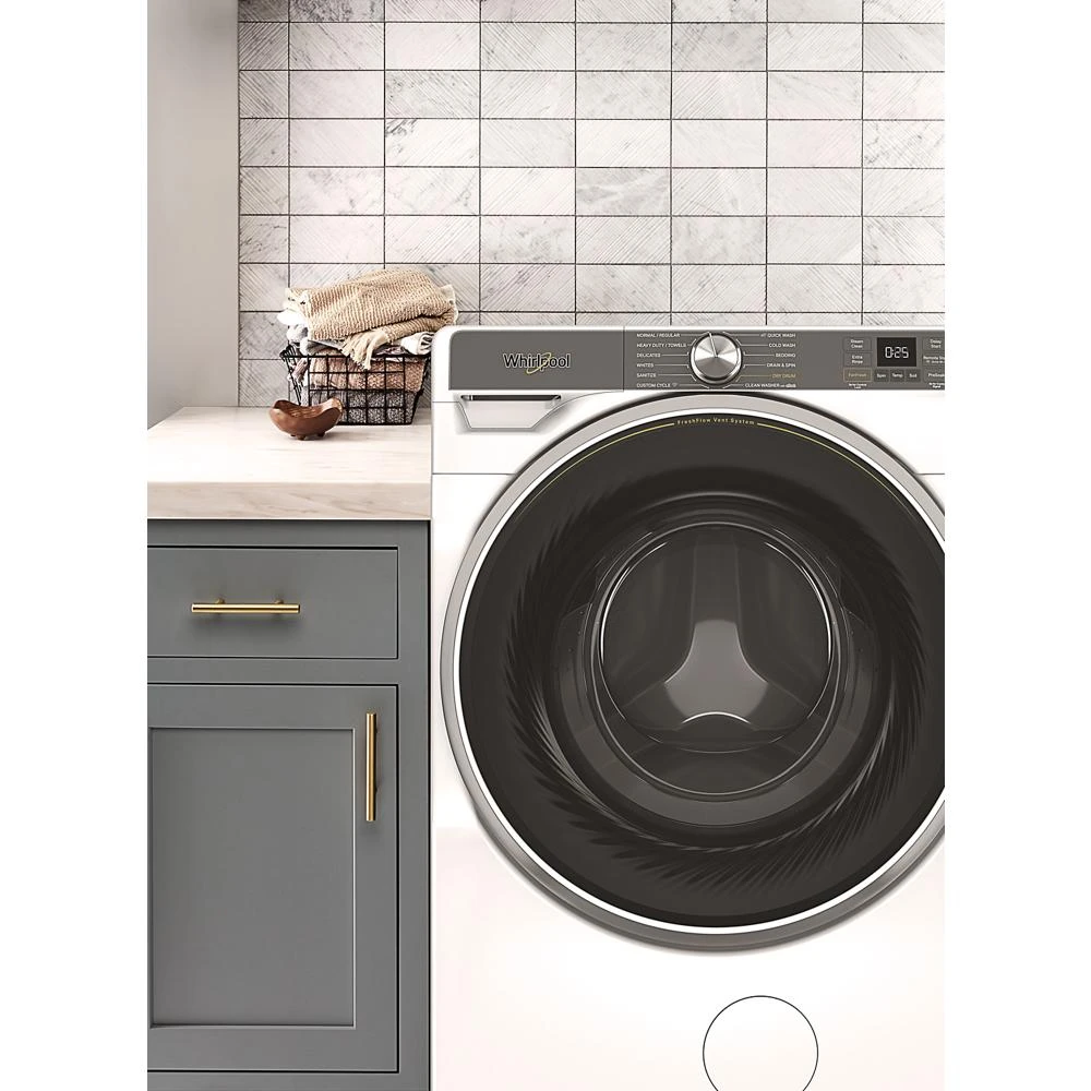 5.0 cu. ft. Smart Front Load ENERGY STAR® Washer with the FreshFlow™ Vent System WFW6720RW