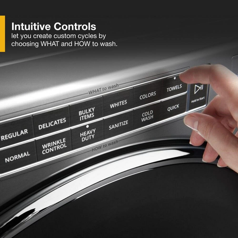 5.0 cu. ft. Front Load Washer with Load & Go™ XL Dispenser WFW8620HC