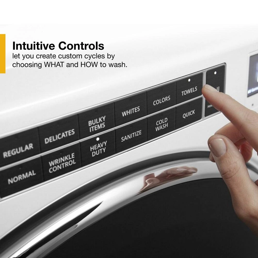 5.0 cu. ft. Front Load Washer with Load & Go™ XL Dispenser WFW8620HW